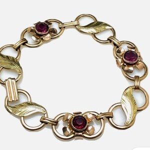 Vintage Van Dell 12kt over Sterling Bracelet